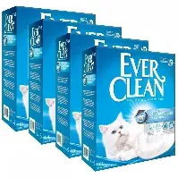 Bilde av Ever Clean Extra Strong Unscented 4 x 10L Katt - Kattesand