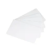 Bilde av Evolis High Trust - Trefiber - 30 mille - blankhvit - 85.6 x 54 mm 100 kort boks - kort - for Badgy 200 Papir & Emballasje - Markering - Plast kort