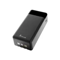 Bilde av Extralink EPB-124 - Strømbank - 30000 mAh - 22.5 watt - 4.5 A - Fast Charge - 5 utgangskontakter (4 x USB, 24 pin USB-C) - svart Tele & GPS - Batteri & Ladere - Kraftbanker
