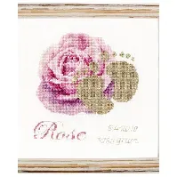 Bilde av Fødselsbilde Rose Strikking, pynt, garn og strikkeoppskrifter