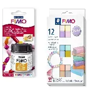 Bilde av FIMO - Acces Gloss Lacquer 35ml&Soft Set 12x25g Pastel - Leker