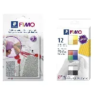 Bilde av FIMO - Sanding and polishing set&Effect 12 Colours - Leker