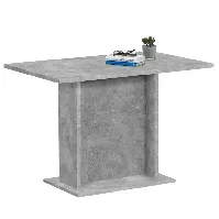 Bilde av FMD Spisebord 110 cm betonggrå - Møbler > Bord > Spisebord