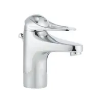 Bilde av FMM 9000E II håndvaskarmatur - med løft-op ventil. koldstart og Soft Closing. Rørlegger artikler - Baderommet - Håndvaskarmaturer