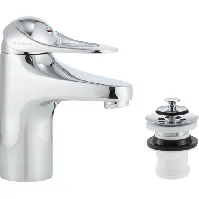 Bilde av FMM 9000E håndvask. f.eks. m/lift opp, krom, G3/8 Backuptype - VVS
