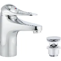 Bilde av FMM 9000E håndvask. f.eks. m/push v. krom, G3/8 Backuptype - VVS