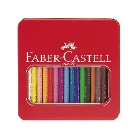Bilde av Faber-Castell - Jumbo Grip Colour Pencils Tin - 16 pc (110916) - Leker