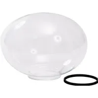 Bilde av Fakkel kugle klar glas, Ø250 mm inderdiameter Ø98,5/94,5 mm Utendørs lamper