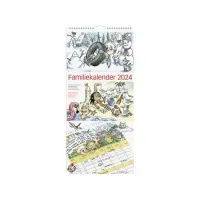 Bilde av Familiekalender Otto Dickmeiss 2024 Papir & Emballasje - Kalendere & notatbøker - Kalendere