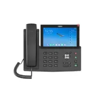 Bilde av Fanvil X7A, IP-telefon, Sort, Kablet håndsett, Android, 20 linjer, 2000 oppføringer Tele & GPS - Fastnett & IP telefoner - IP-telefoner