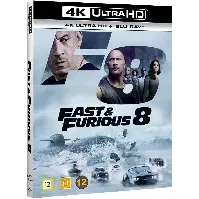 Bilde av Fast&Furious 8 (4K Blu-Ray - 2D Blu-Ray) - Filmer og TV-serier