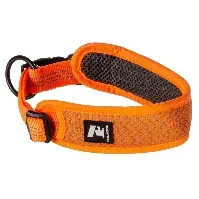 Bilde av Feel Active Reflective Halsbånd Oransje (25-35 cm) Hund - Hundeutstyr - Hundehalsbånd