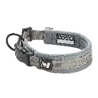 Bilde av Feel Active Vadderat Halsband Grå (25-35 cm) Hund - Hundeutstyr - Hundehalsbånd