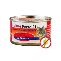 Bilde av Feline Porta 21 Tunfisk og Biff (90 g) Katt - Kattemat - Våtfôr