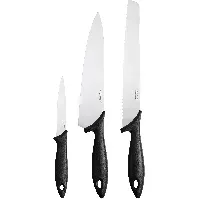 Bilde av Fiskars Essential knivsett med 3 deler Knivsett