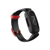 Bilde av Fitbit Ace 3 - Svart - aktivitetssporer med bånd - silikon - svart/racerrød - display 0.72 - monokrom - Bluetooth - 19.3 g Sport & Trening - Pulsklokker og Smartklokker - Pulsklokker