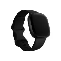 Bilde av Fitbit Infinity Band - Klokkestropp for smart armbåndsur - Stor størrelse - svart - for Fitbit Sense, Versa 3 Helse - Pulsmåler - Tilbehør