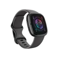 Bilde av Fitbit Sense 2 - 40 mm - grafitt - smartklokke med bånd - grafitt - håndleddstørrelse: up to 209 mm - NFC, Bluetooth Sport & Trening - Pulsklokker og Smartklokker - Smartklokker