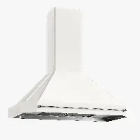 Bilde av Fjäråskupan Exklusiv kjøkkenvifte ekstern 90 cm, hvit Kjøkkenvifte