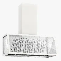 Bilde av Fjäråskupan Fasett kjøkkenvifte 100 cm, hvit Kjøkkenvifte