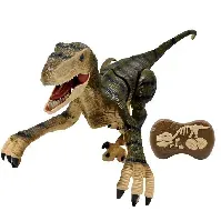 Bilde av Fjernstyrt Velociraptor med lyd og lys RC Dinosaur 95066 Fjernstyrt leketøy