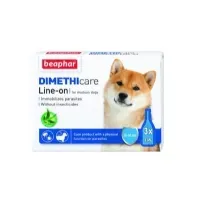 Bilde av Flea & Tick Line On, lopper og flått (Dimethicone) Medium Dog Kjæledyr - Hund - Sjampo, balsam og andre pleieprodukter