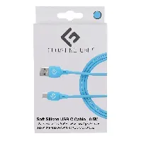 Bilde av Floating Grip 0,5M Silicone USB-C Cable (Blue) - Elektronikk