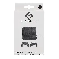 Bilde av Floating Grip Playstation 4 Slim and Controller Wall Mount - Bundle (Black) - Videospill og konsoller