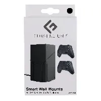 Bilde av Floating Grip Xbox Series X wall mount Bundle Black - Videospill og konsoller