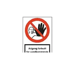Bilde av Forbudsskilt Rygning og åben ild forbudt Plast (A4) 297 x 210 mm F104PA4 Klær og beskyttelse - Sikkerhetsutsyr - Skilter & Sikekrhetsmerking
