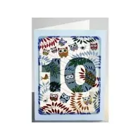 Bilde av Forever Cards Karnet PM810 wycinany + koperta Urodziny 10 sowy Barn & Bolig - Dekorasjon - Gaveartikler