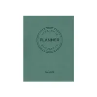 Bilde av Forlaget Aronsen My Favorite Planner - Planlegger - 2 dager til side - eskebundet - 170 x 220 mm - 288 sider - hvitt papir - grønt omslag Bøker - Årspublikasjoner
