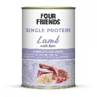 Bilde av Four Friends Dog Single Protein Lamb & Rice 400 g Hund - Hundemat - Våtfôr