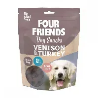 Bilde av Four Friends Dog Snacks Venison & Turkey 200 g Hund - Hundegodteri - Godbiter til hund