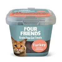 Bilde av FourFriends Cat Treats Turkey Katt - Kattegodteri