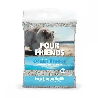 Bilde av FourFriends Ocean Breeze Kattesand 14 kg Katt - Kattesand