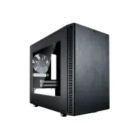 Bilde av Fractal Design Define Nano S - Window - Tower - ITX - sidepanel med vindu - ingen strømforsyning (ATX) - svart - USB/lyd PC-Komponenter - Skap og tilbehør
