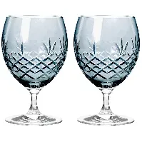 Bilde av Frederik Bagger Crispy Eightball Glass 2 stk, Sapphire Glass