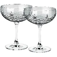 Bilde av Frederik Bagger Crispy Gatsby Champagneglass 2 stk, Dark Champagneglass