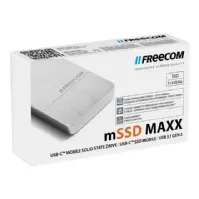 Bilde av Freecom mSSD MAXX - SSD - 512 GB - ekstern (bærbar) - USB 3.1 Gen 2 - børstet aluminium PC-Komponenter - Harddisk og lagring - Ekstern Harddisker