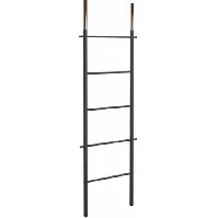 Bilde av Frost Bukto Ladder håndklestativ 58x151,5 cm, sort/kobber Baderom > Innredningen