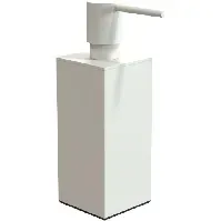 Bilde av Frost Quadra såpedispenser 5, frittstående, matt hvit. 200 ml. Backuptype - VVS