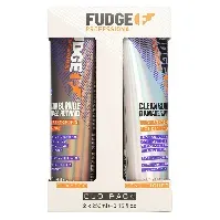 Bilde av Fudge Clean Blonde Damage Rewind Toning-Violet Duo 2x250 Hårpleie - Shampoo