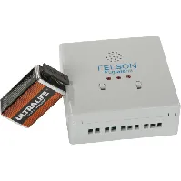 Bilde av Fuktdetektor/fuktalarm med relé og litiumbatteri Backuptype - VVS