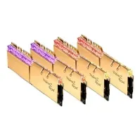 Bilde av G.Skill Trident Z Royal Series - DDR4 - sett - 64 GB: 4 x 16 GB - DIMM 288-pin - 3600 MHz / PC4-28800 - CL14 - 1.45 V - ikke-bufret - ikke-ECC - gull PC-Komponenter - RAM-Minne
