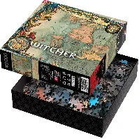 Bilde av GAMING PUZZLE: THE WITCHER 3 THE NORTHERN KINGDOMS PUZZLES - 1000 - Fan-shop