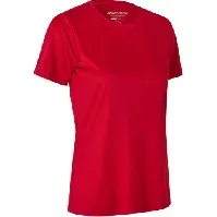 Bilde av GEYSER Interlock dame T-skjorte G11040, essensiell, rød, størrelse M Backuptype - Værktøj