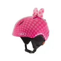 Bilde av GIRO Helmet LAUNCH PLUS pink bow polka dots size XS (48.5-52 cm) (NEW 2020) Sport & Trening - Sikkerhetsutstyr - Skihjelmer