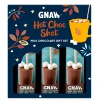 Bilde av GNAW Hot Choc Shot Milk Chocolate gaveeske, 135 g Sjokolade