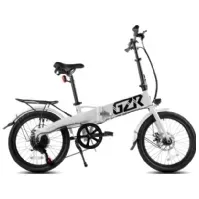 Bilde av GZR Pedelec Plus sammenleggbar elsykkel, hvit, 20, 2022 Sport & Trening - Treningsmaskiner - Sykler